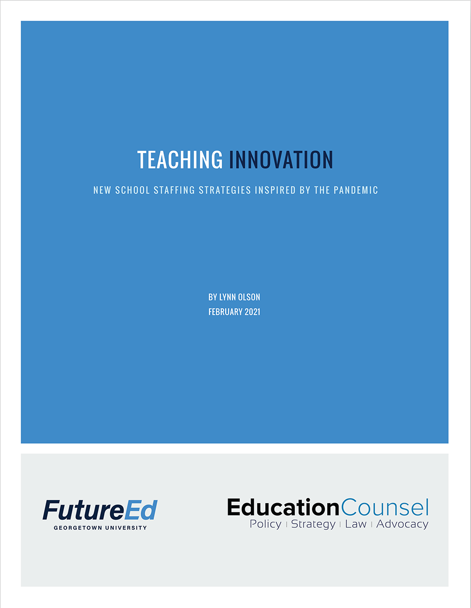 FutureEd Innovation path report
